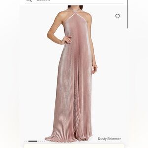 L'IDÉE Deesse pleated gown